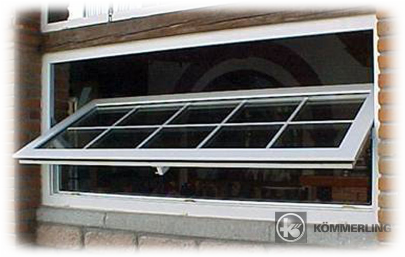 Ventana de PVC Pivotante