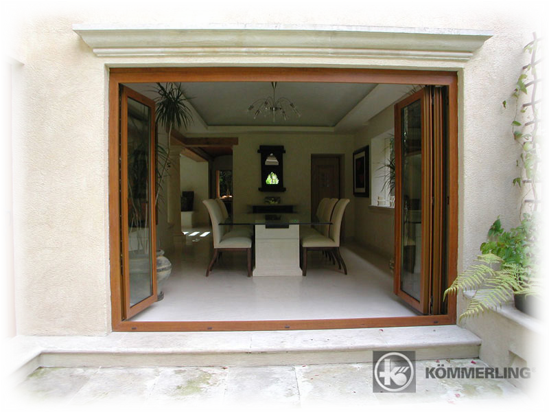 Ventana de PVC Plegable